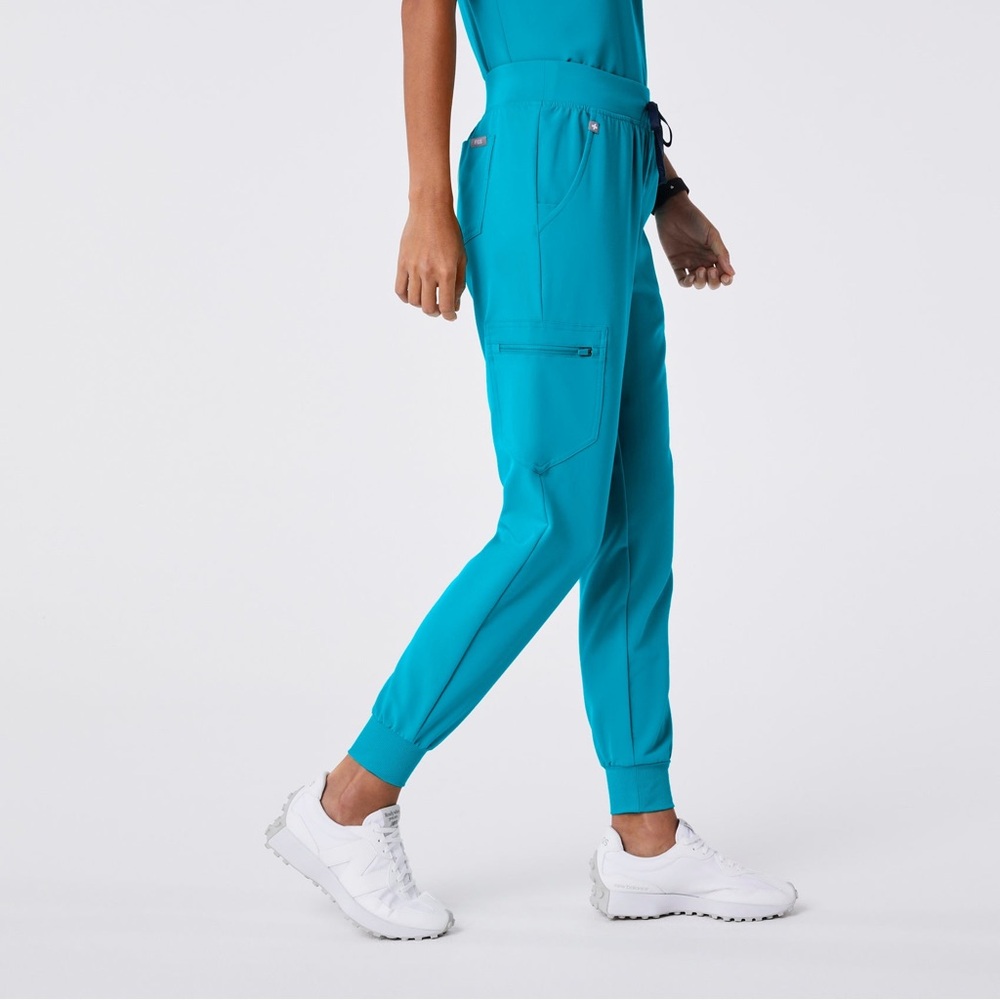 Figs Teal Jogger Pants